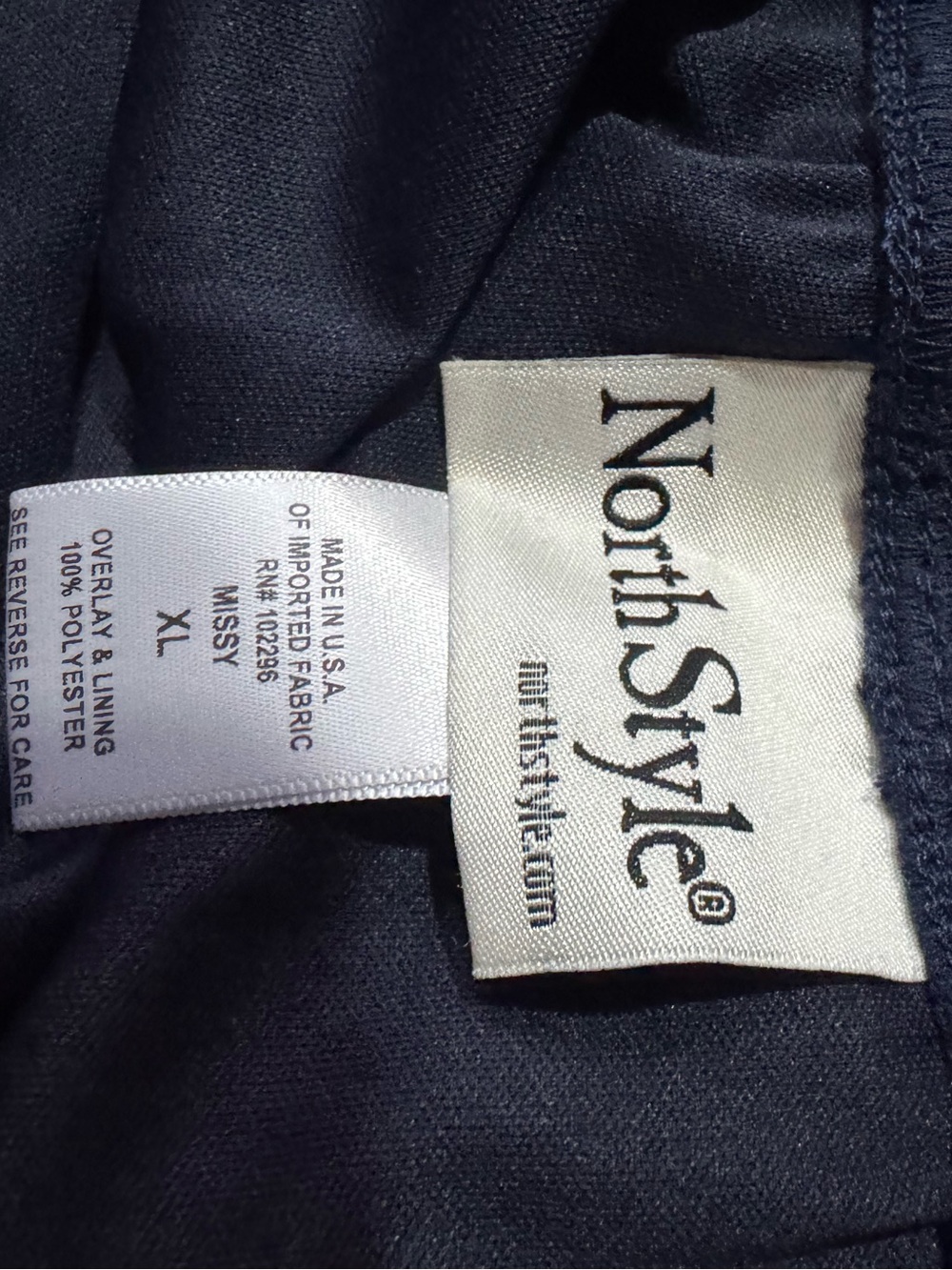 NorthStyle Wide-Leg Navy Palazzo Pants - Picture 6 of 7